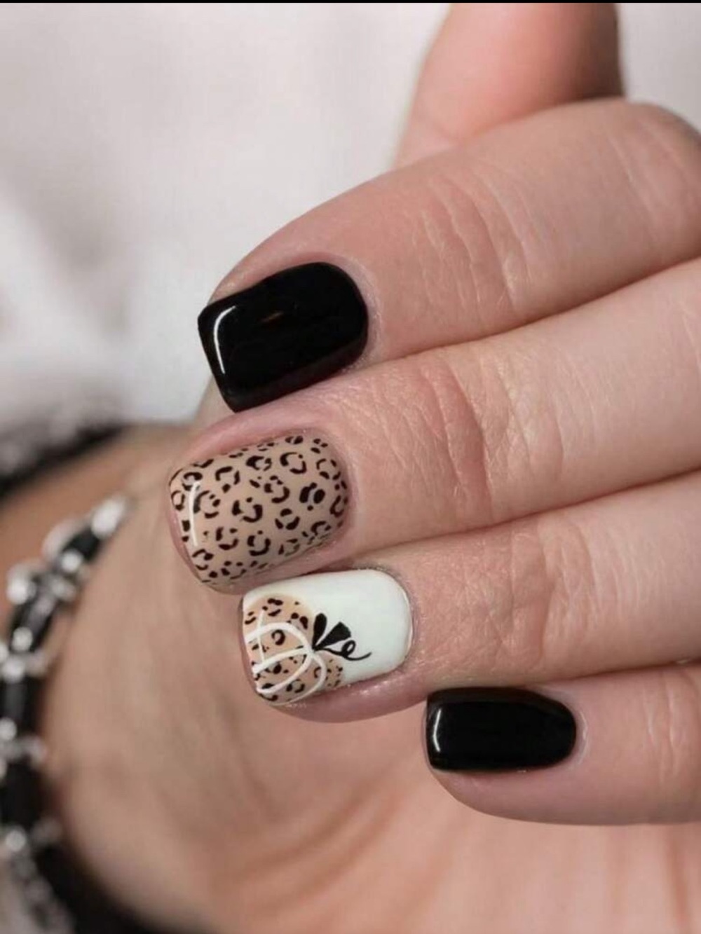 Pumpkin Safari Cheetah Press On Nail Set NEW 🏷️